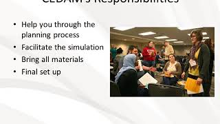 Poverty simulation informational webinar