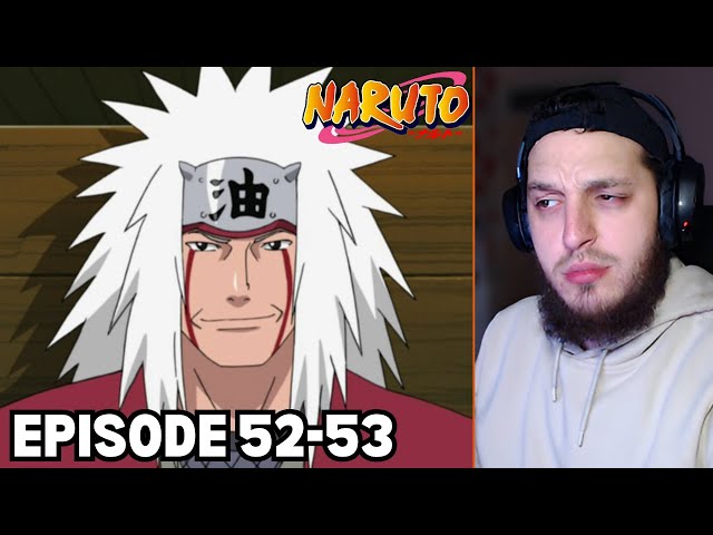 Reacting to Naruto | Episode 52-53 | Reaction/Commentary class=
