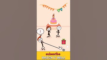 Thief Puzzle(WEEGOON)- Funny Stickman Brain Puzzle Game - All Levels Android Gameplay Walkthrough #6