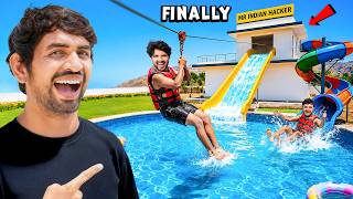 Unlimited Fun In New Personal Waterpark…😍 - All Water Slides Open | Part-10 | Day 54
