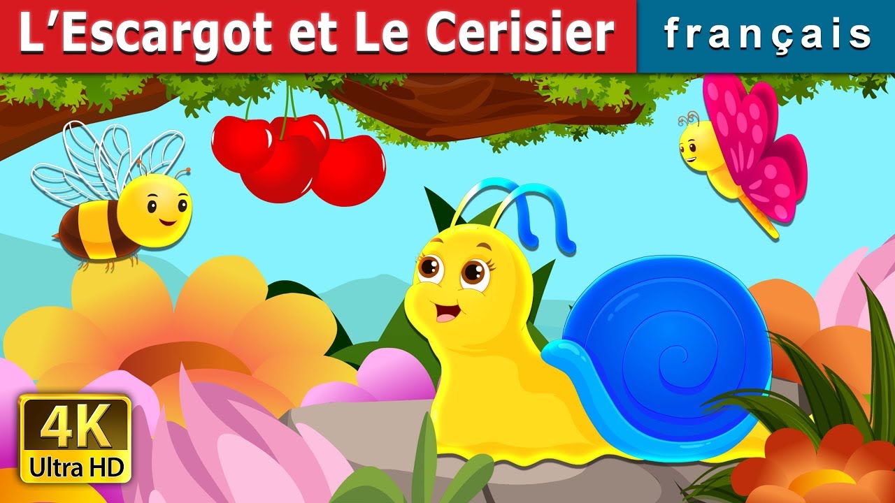 L’Escargot et Le Cerisier | Histoire Pour S'endormir | Contes De Fées Français peter pan 2