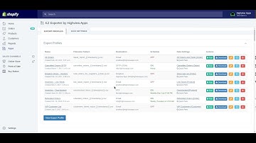 EZ Exporter Shopify App - Create custom CSV exports of your Shopify data