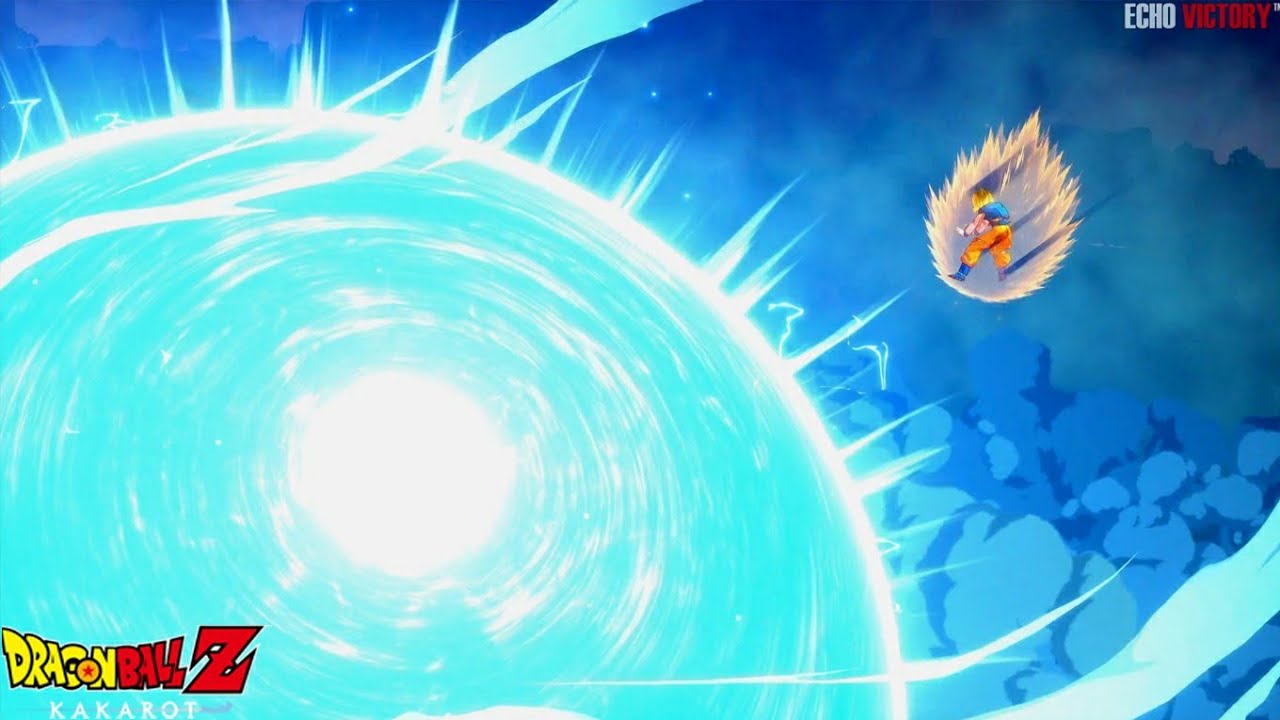 Super Sized Spirit Bomb! End of the Battle with Kid Buu Dragon Ball Z