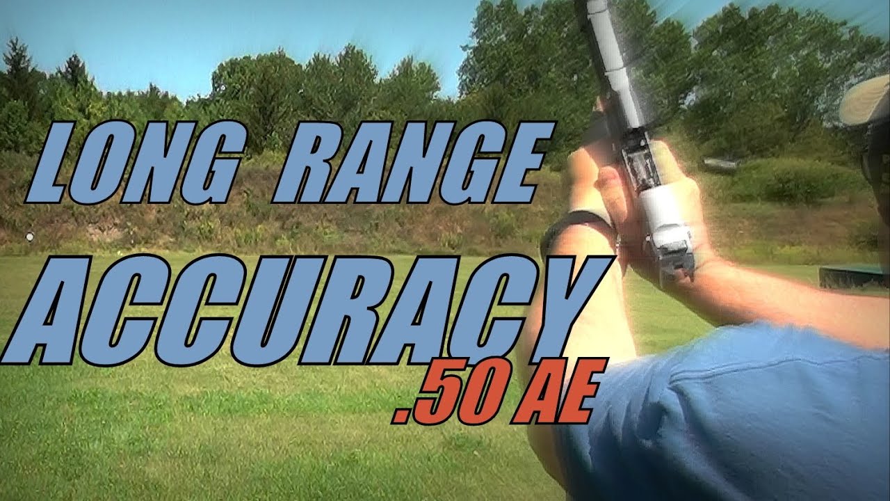 Desert Eagle .50 AE @ 100 Yards