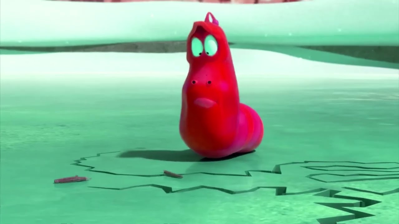 Larva | Yellow Larva uses his MOUTH to SURVIVE!! (Sponsored by: Klasky Csupo Effects)