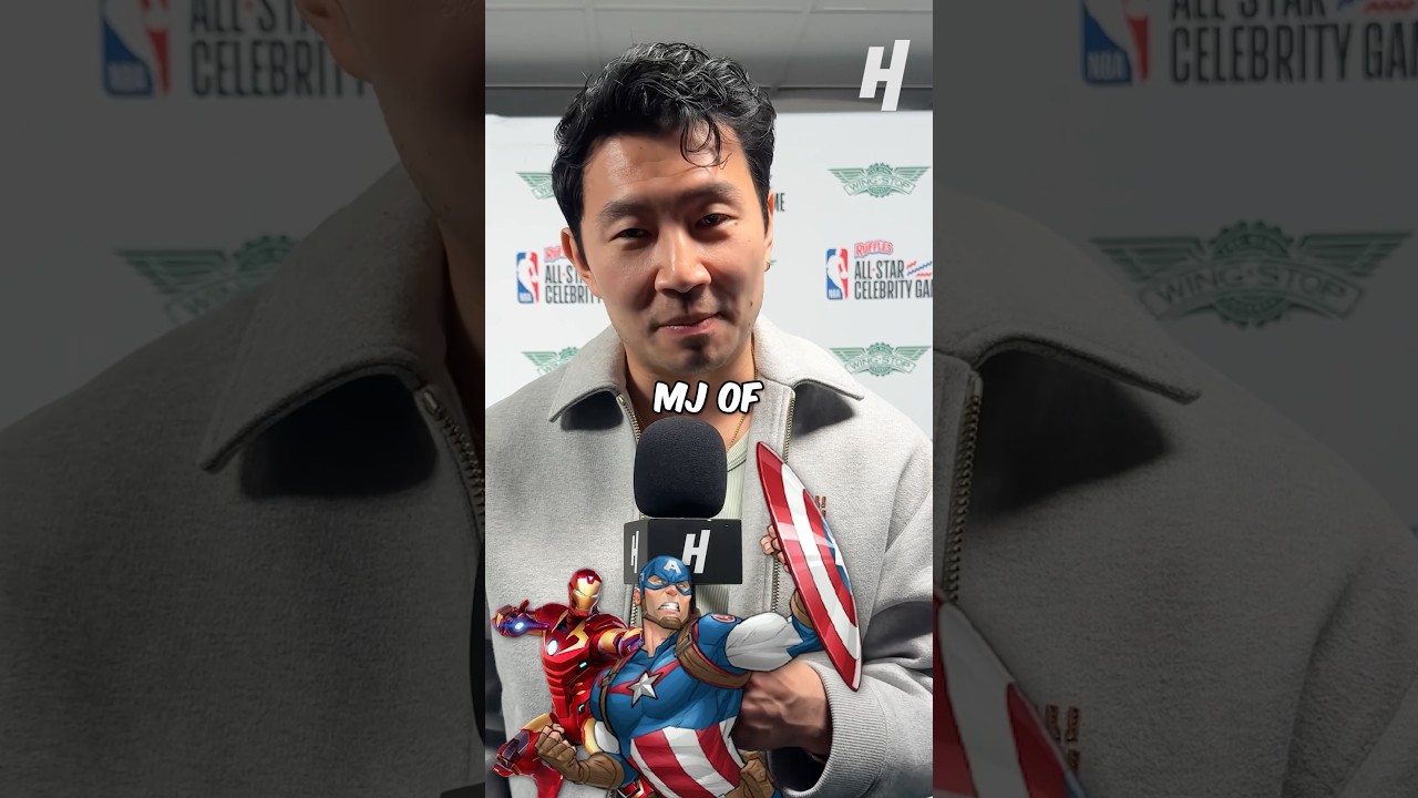 Superhero starting 5 with Simu Liu