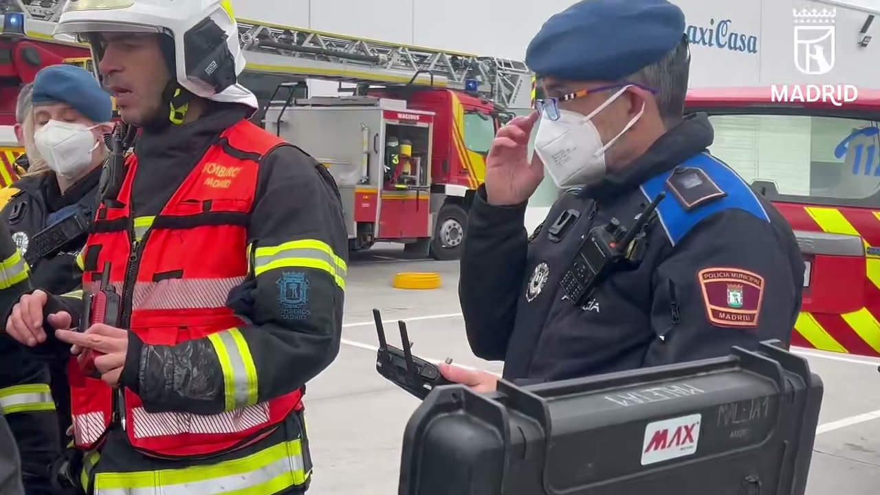 Incendio bazar Crta.Villaverde a Vallecas 7febr26