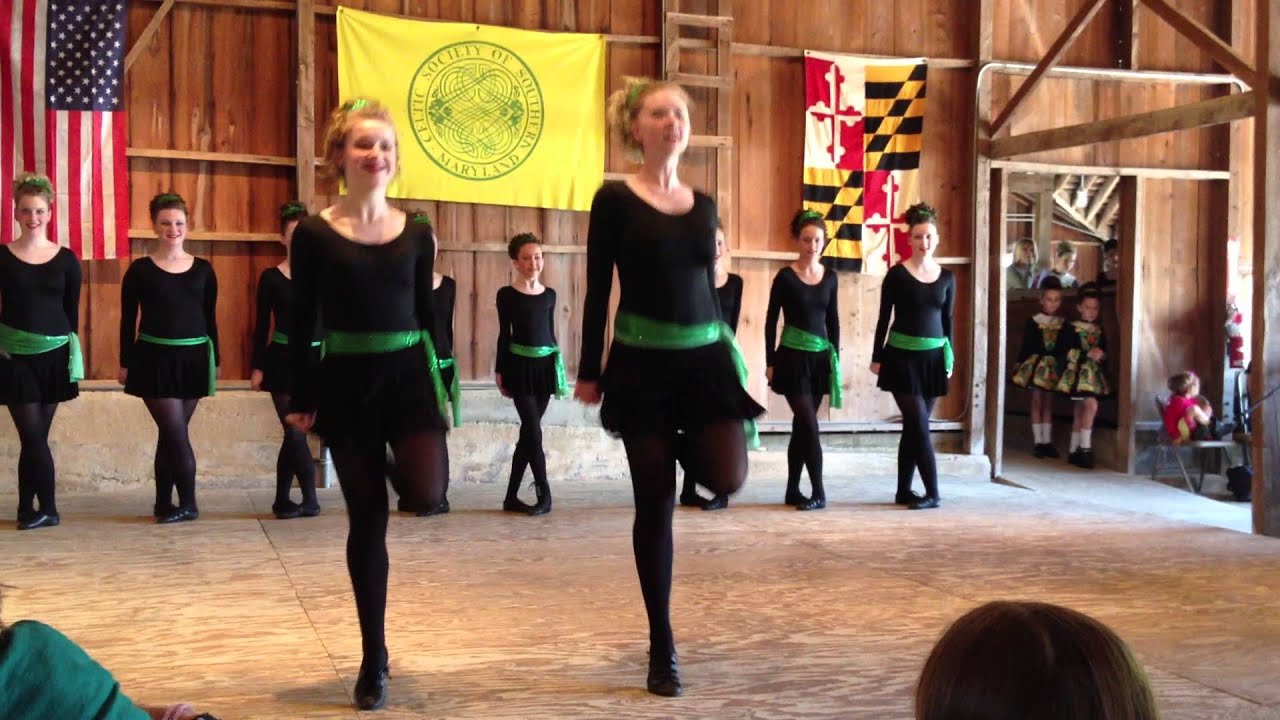 Hunt School of Irish Dance Slip Jig Routine - YouTube