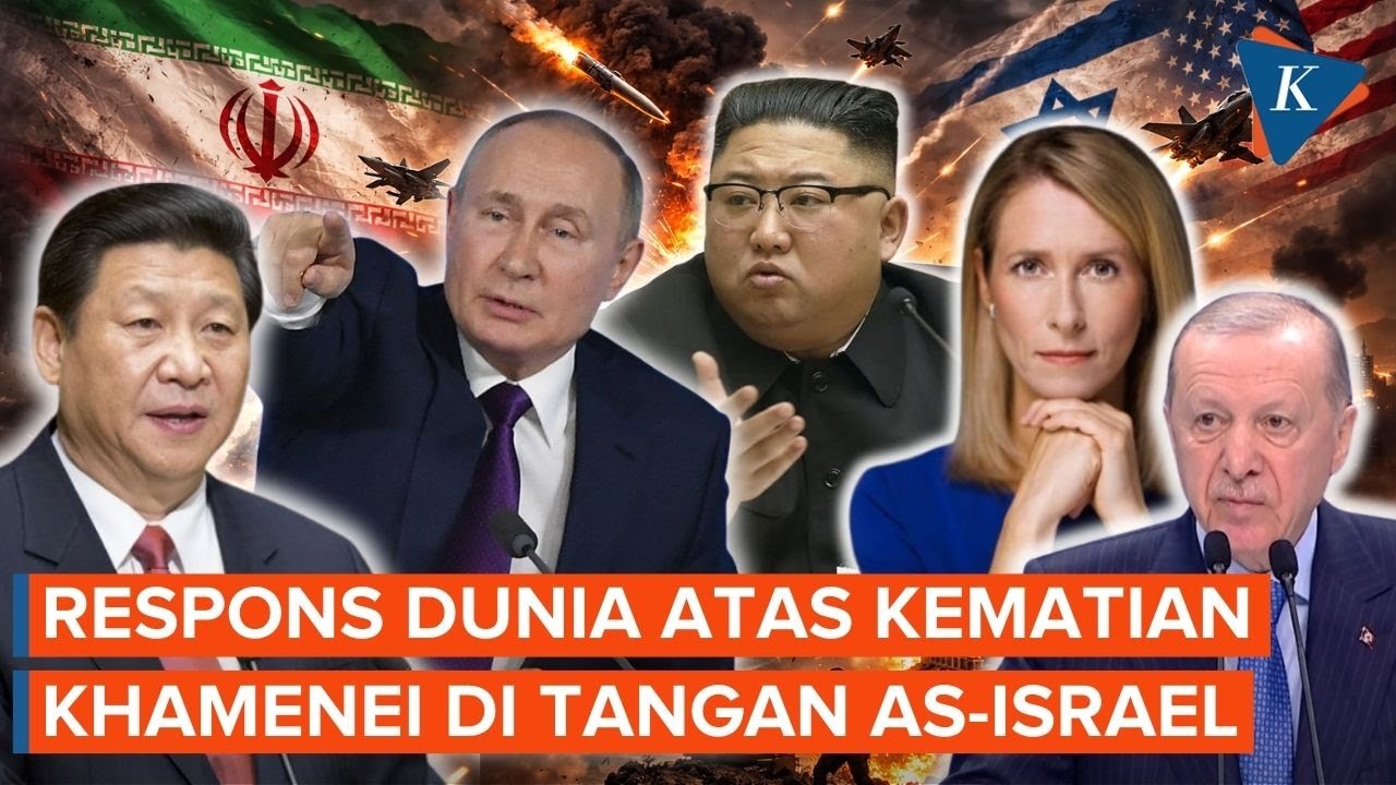 Kecaman hingga Ancaman Balasan, Ini Reaksi Dunia Usai Kematian Khamenei