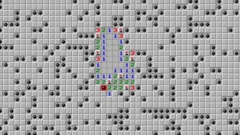 Minesweeper Gameplay no Commentary No Music (part 2)