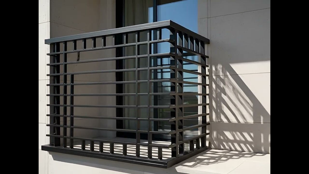 Lattice Frame Balcony Railing by AMP