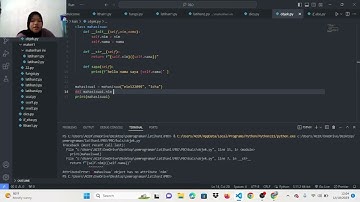 PYTHON CLASS DAN OBJECTS FUNDAMENTALS