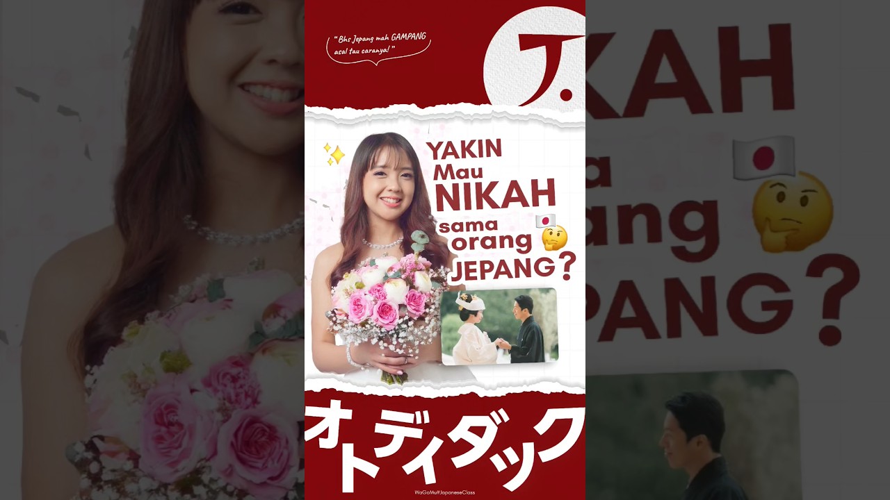 Yakin mau nikah sama orang Jepang #jepang #tinggaldijepang #samasamabelajar #funfacts
