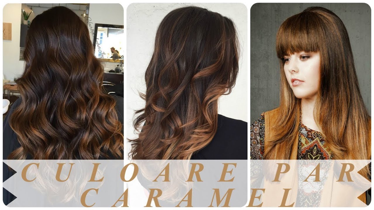 Coafuri Ombre Culoare De Par Caramel Youtube