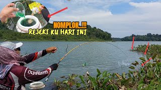 REJEKI NOMPLOK..!! Mancing nila hari ini ||Umpan mancing