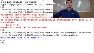 If Statements and FlowCharts