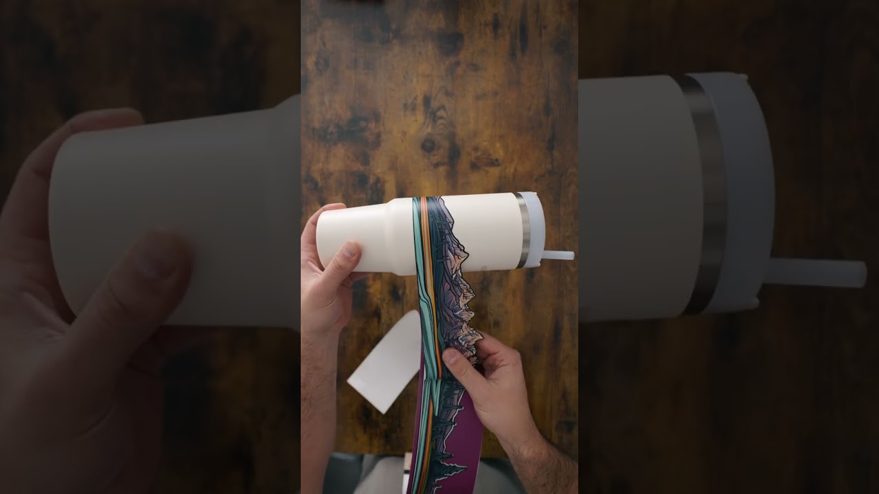 Stanley Quencher Tumbler With Grand Teton National Park Sticker 