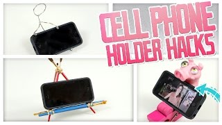 http://bit.ly/sub2Gurl Do It, Gurl "Cell Phone Holder Hacks" Need a way to prop up your cell phone? Jamie is sharing 3 different DIY 
