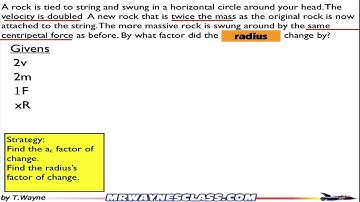 Circular Motion Ratio Example Problem 2