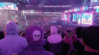 Cody Rhodes and Roman Reigns Entrances at WrestleMania XL *Live Reaction*