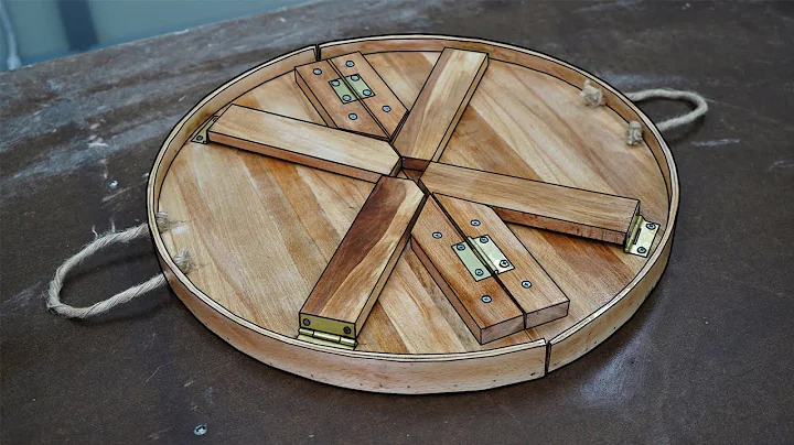 DIY Folding Table using Old Pallet