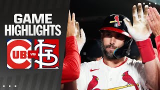 Cubs vs. Cardinals Game Highlights (5/26/24) | MLB Highlights