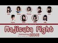 AKB48 'MAJISUKA FIGHT' LYRICS (AKB48 'マジすかFIGHT' 歌詞) | Color Coded Lyrics KAN_ROM_ENG