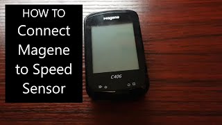 How To Connect Magene C406 To Speed Sensor