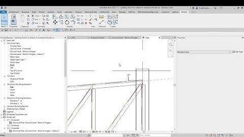 Revit 2021 Structures   Purlins on Truss Analytic Work Plane