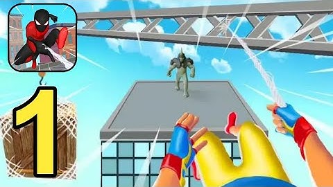 Web Master 3D - Gameplay Walkthrough Part 1 All Levels 1 to 9 ( Android,iOS )