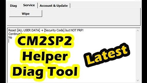 FREE CM2SP2 Helper Diag Tool