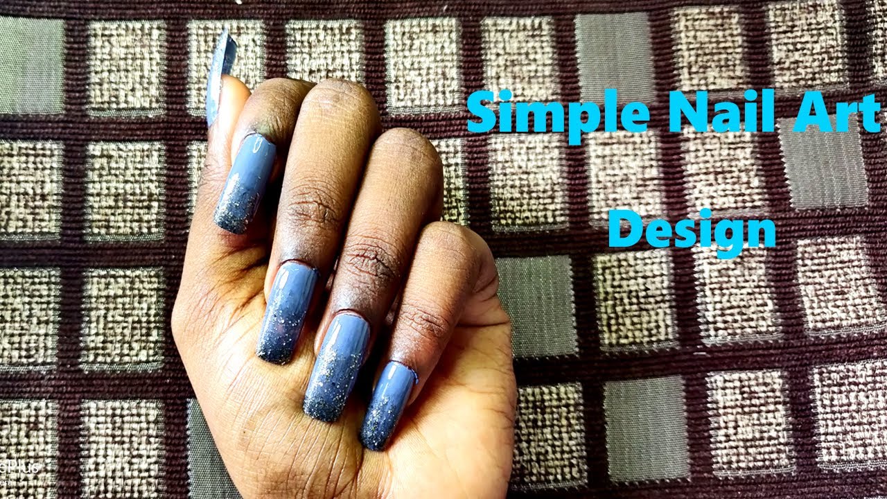 latest nail art design step by step at home