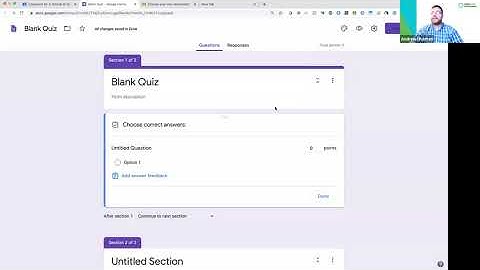 LMS 101 - Google Classroom: Quiz Assignment