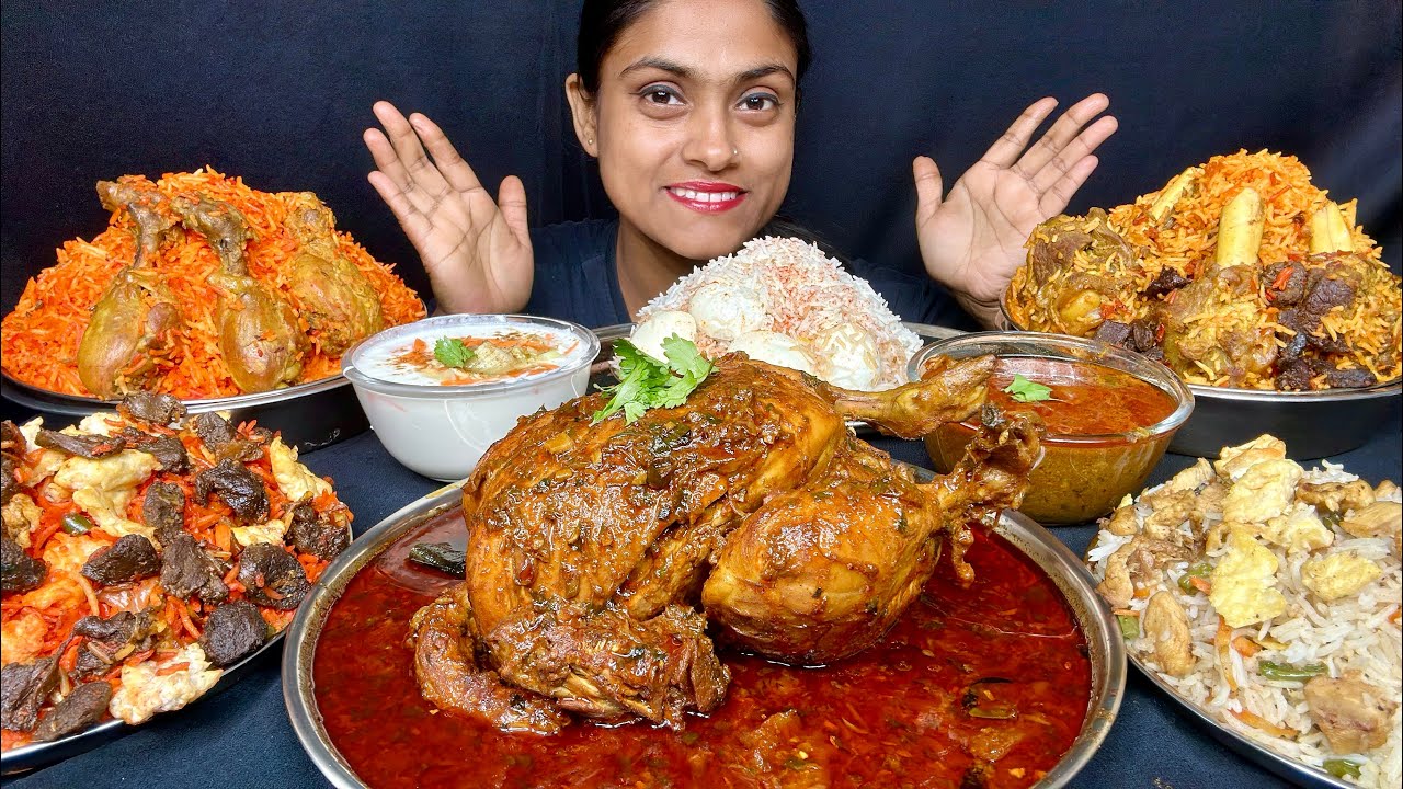 Spicy Whole Chicken Curry Mutton Egg Fried Rice Chicken Biryani Mutton Biryani Chicken Fried Rice