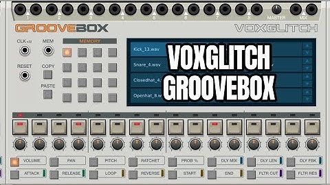 A Classic Groovebox in VCV Rack // Groovebox by VoxGlitch