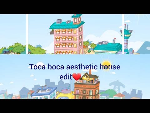toca boca aesthetic house edit❤️💫|#tocaboca