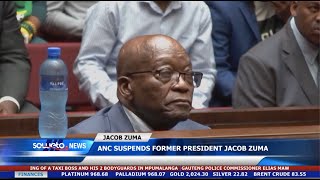 Soweto Tv News Anc Suspends Former President Jacob Zuma