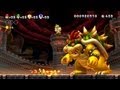 New Super Mario Bros. U -- Bowser Fireball Takedown in The Final Battle