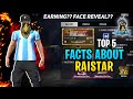 TOP 5 UNKNOWN FACTS ABOUT RAISTAR ll RAISTAR EARNING,FACE,VOICE, GIRLFRIEND ll #MoniezGaming