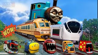 Spinwheel Markas Tebak Gambar Kereta Api cc206 jadi Train Eater, Truk Viral, Chuggington,Bus Telolet