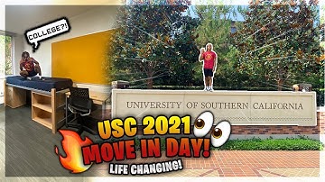 2021 USC MOVE IN DAY!!  (EMOTIONAL) **LIFE CHANGING!**