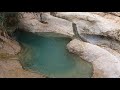 ISRAEL - Ein Gedi, David Waterfall to Dodim Cave hike. נחל דוד