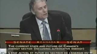 Professor Ian Clark testifies at the Canadian Senate Hearing - December 15, 2011