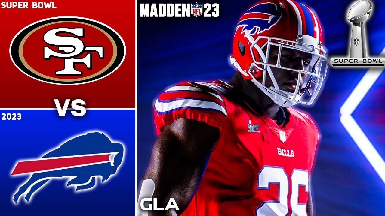 49ers vs. Bills Super Bowl 2023 LVII Simulation Madden 23 Gameplay PS5 