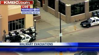 Threatening calls prompt Walmart evacuations