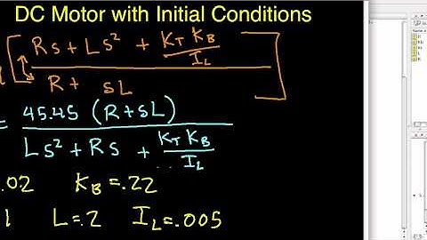 LT System Analysis: DC Motor Part 5