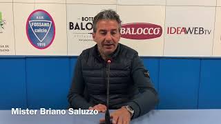 Serie D: intervista a mister Briano del Saluzzo dopo la sconfitta contro il Fossano Calcio