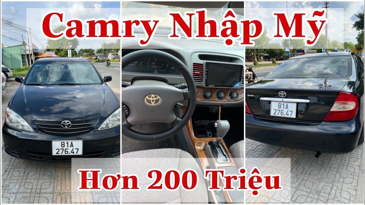 Bán xe ô tô Toyota Camry đời 2003 giá rẻ chính hãng