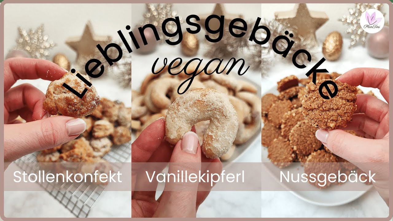 Die besten Gebäcke in der Weihnachtszeit | Vegane Weihnachten 🎄😍
