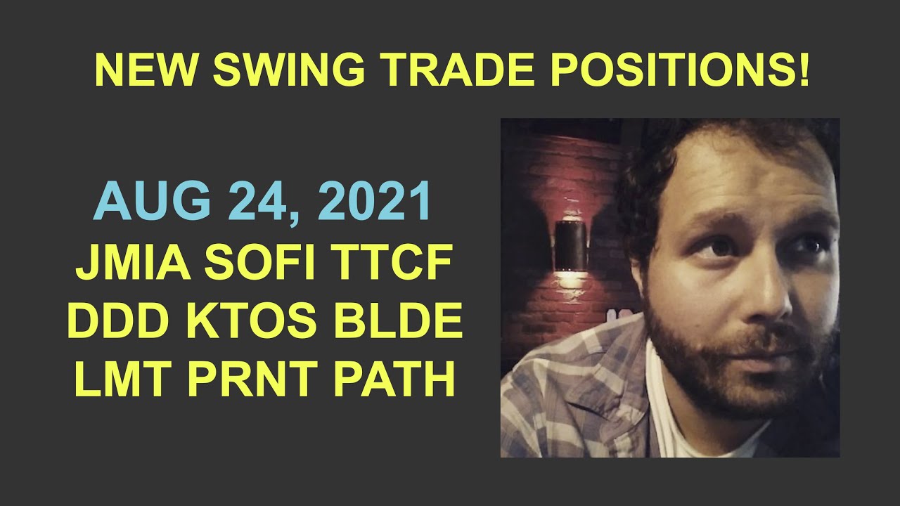 My stock buys today | $JMIA $SOFI $TTCF $DDD $KTOS $BLDE $LMT $MARA $PATH